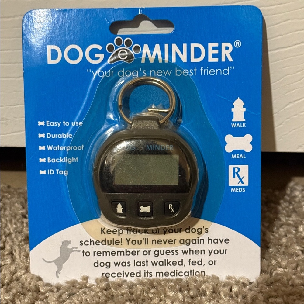 Waterproof Pet Activity Tracker - Black